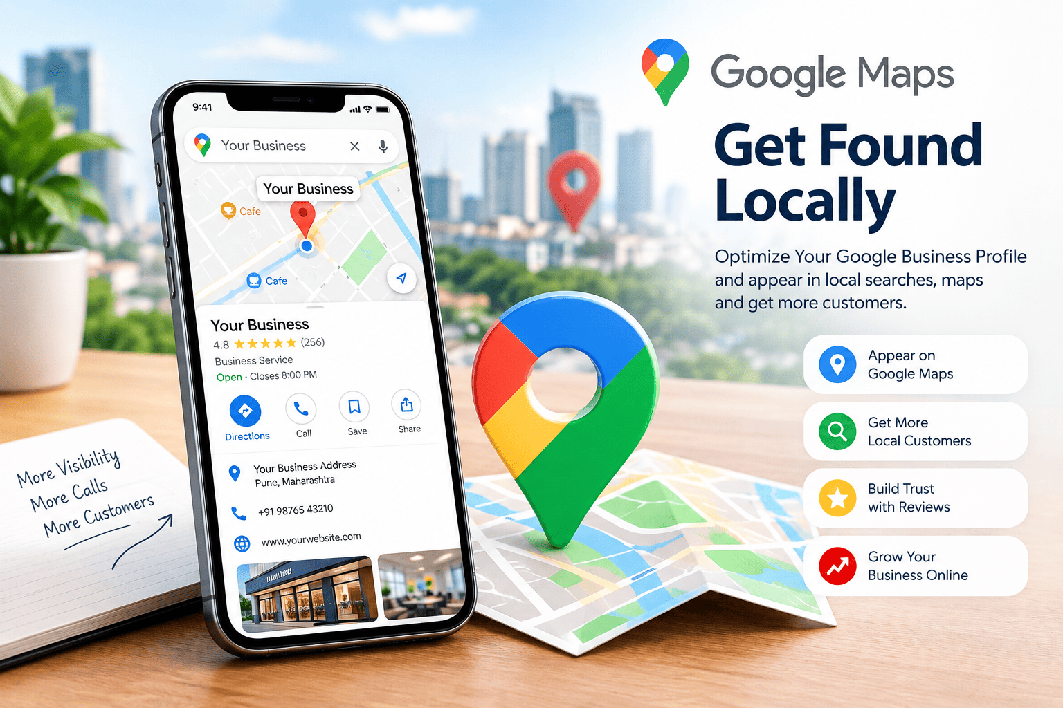 Google Maps location and local search optimization